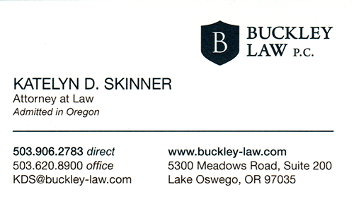 Buckley Law - Katelyn Skinner